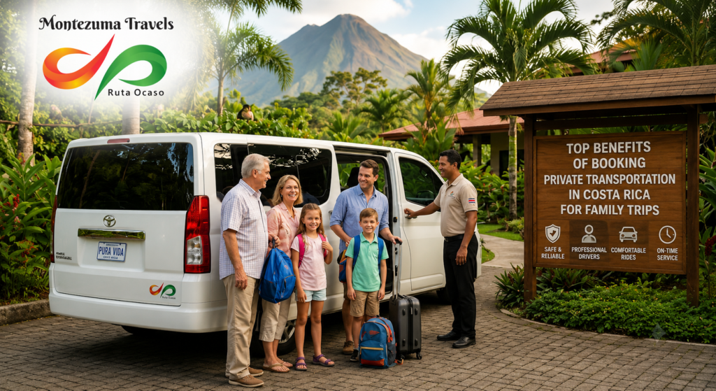 Top Benefits of Booking Private Transportation in Costa Rica for Family Trips