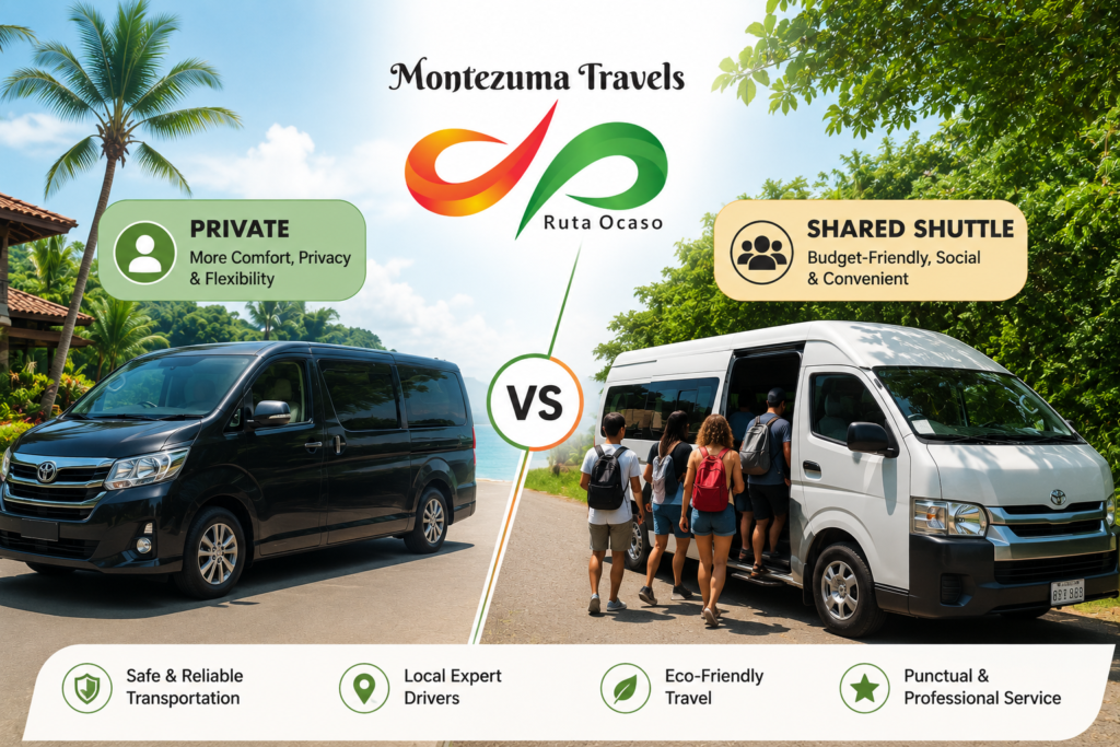 Private vs. Shared Shuttle Service in Costa Rica Which One Should You Prefer